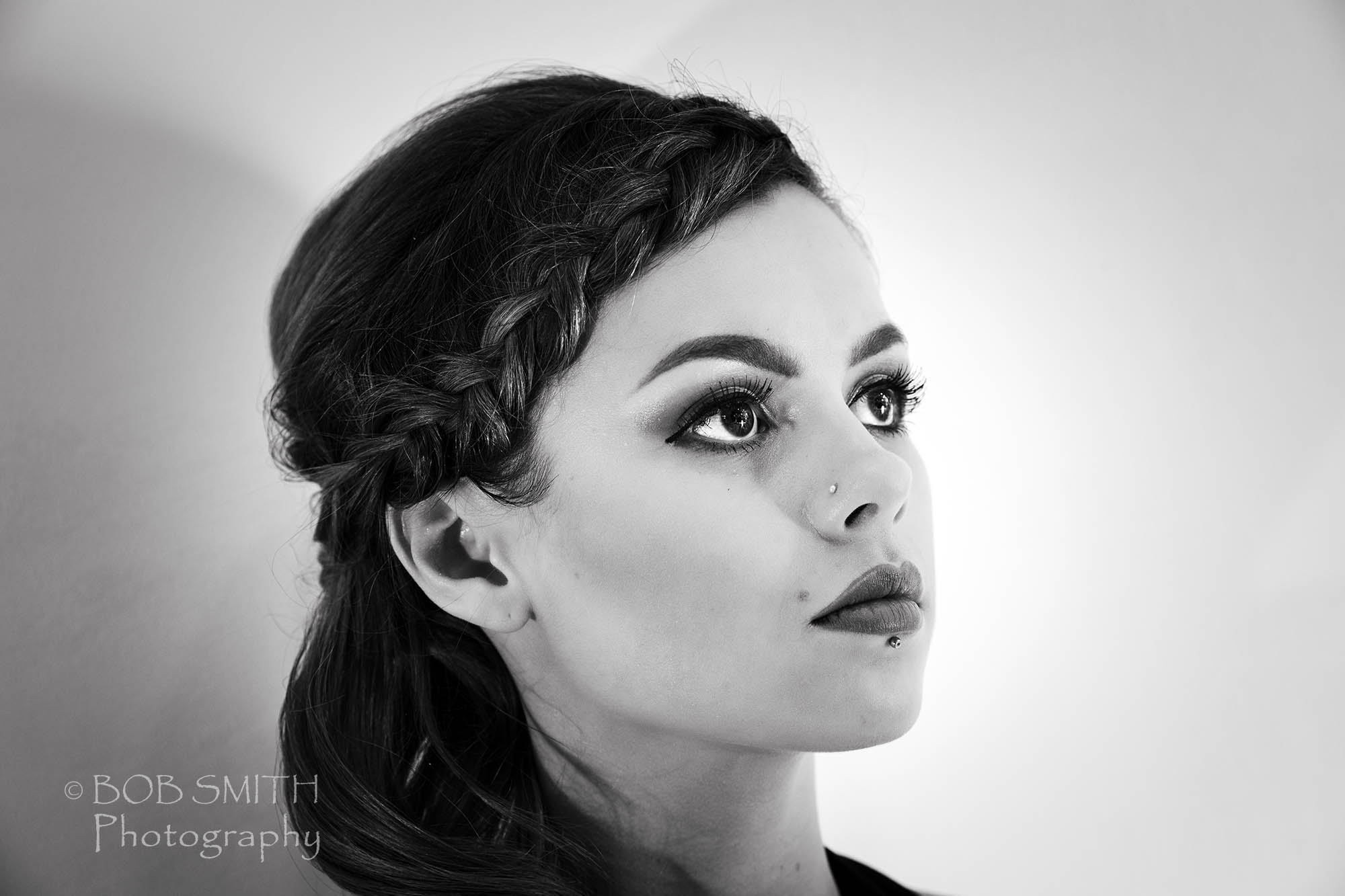 A model at Hairavanti salon, Keighley