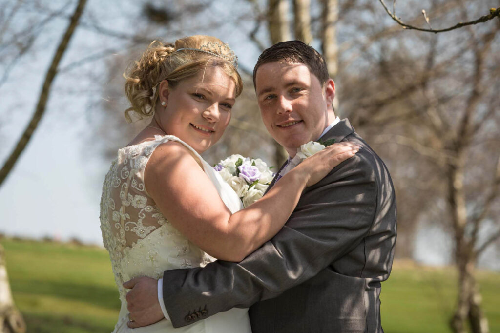 Mark and Kimberley Baker's wedding