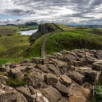 Hadrian's Wall near Crag Lough, Northumberland