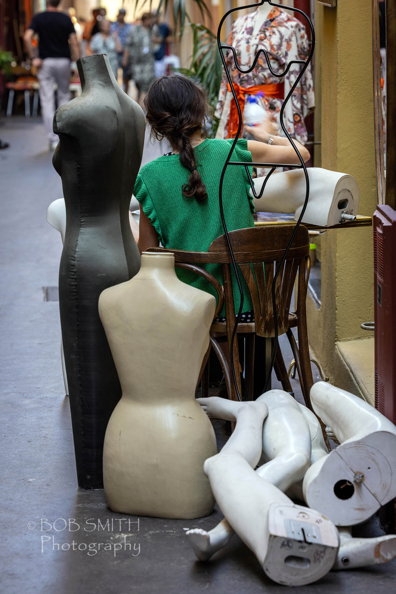 Mannequins receive a spruce-up on the streets of Vieille Nice