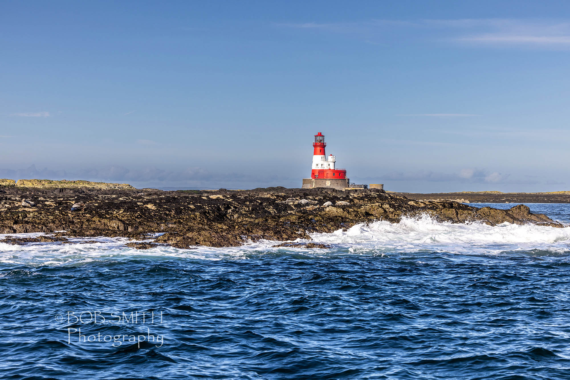 The lighthouse on Longstone Rock