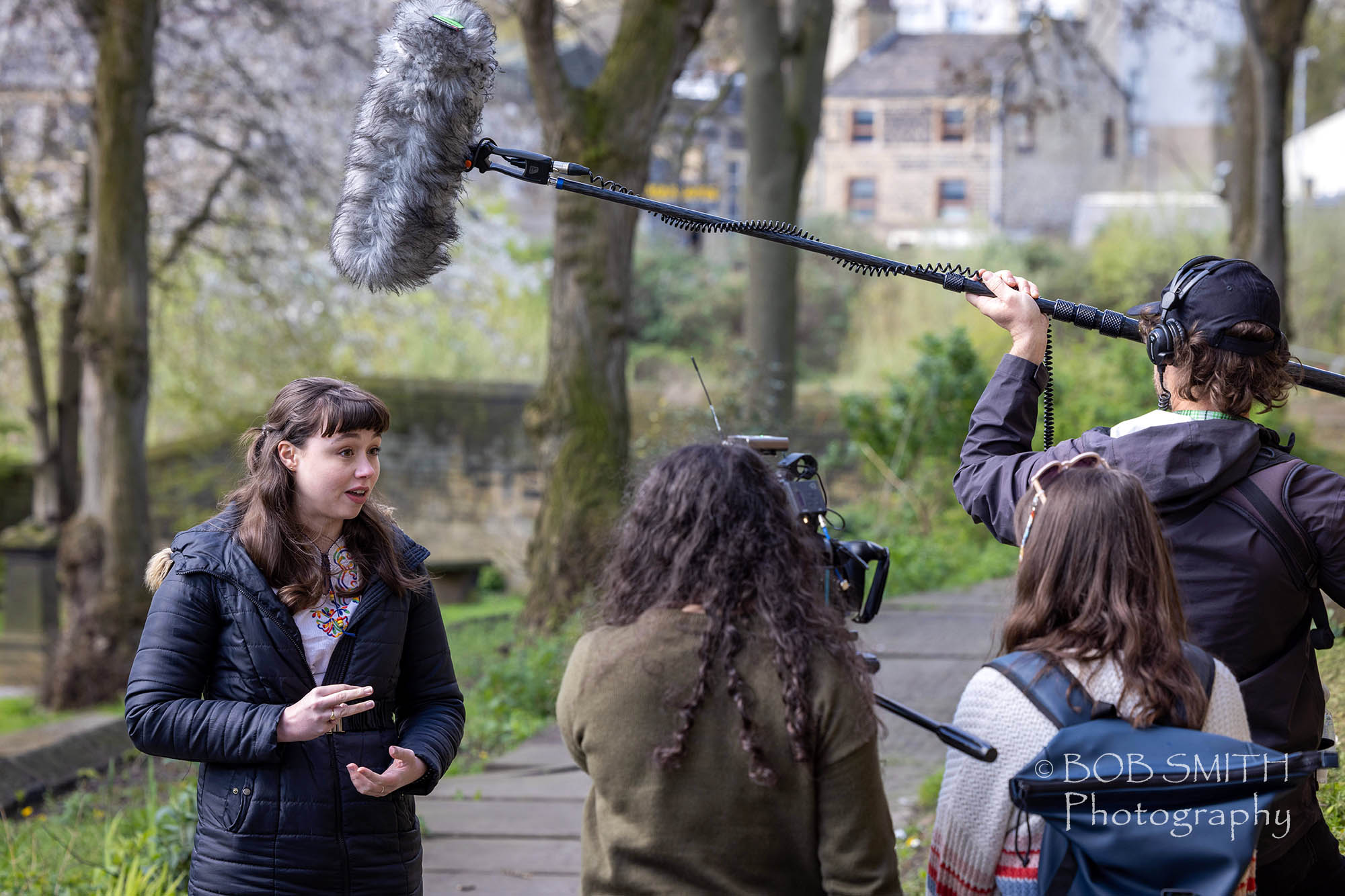 Keighley Creative festival and events producer Cat Murray is interviewed for the BBC programme Escape to the Country.