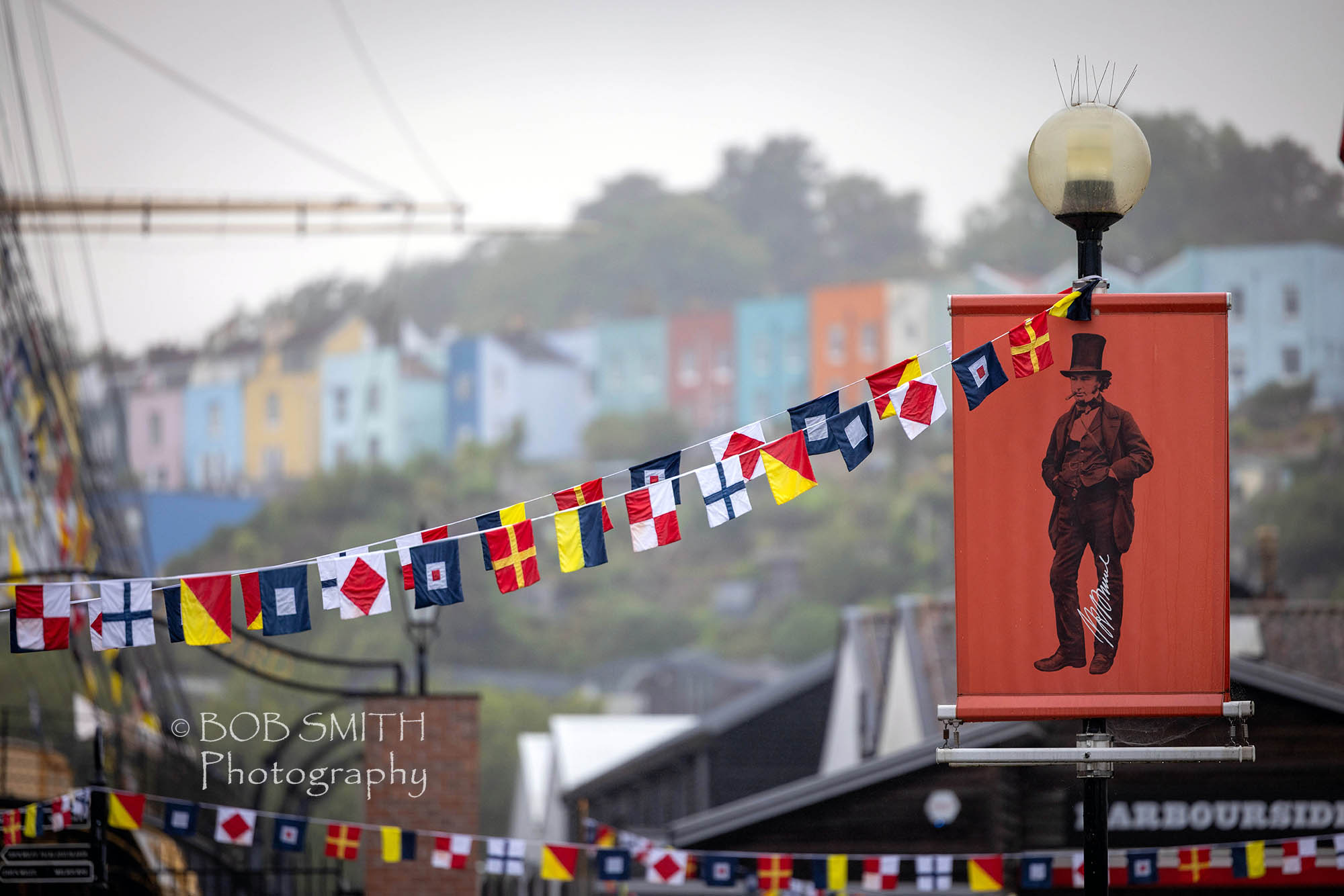 The dock where SS Great Britain is housed