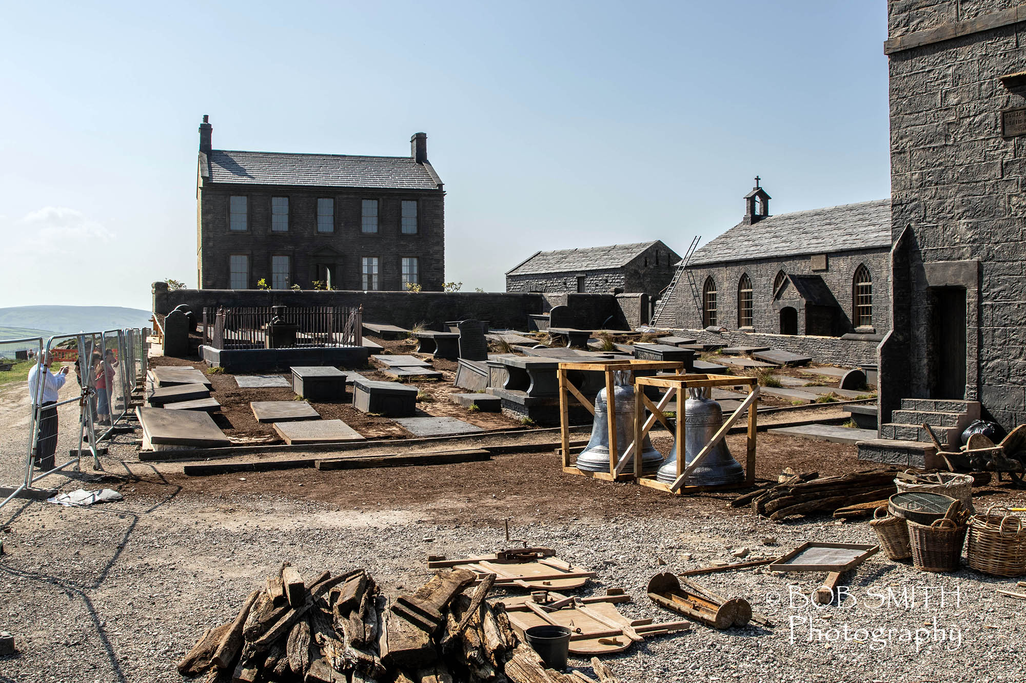 Construction of a replica of the Brontë Parsonage for Sally Wainwright's film To Walk Invisible.