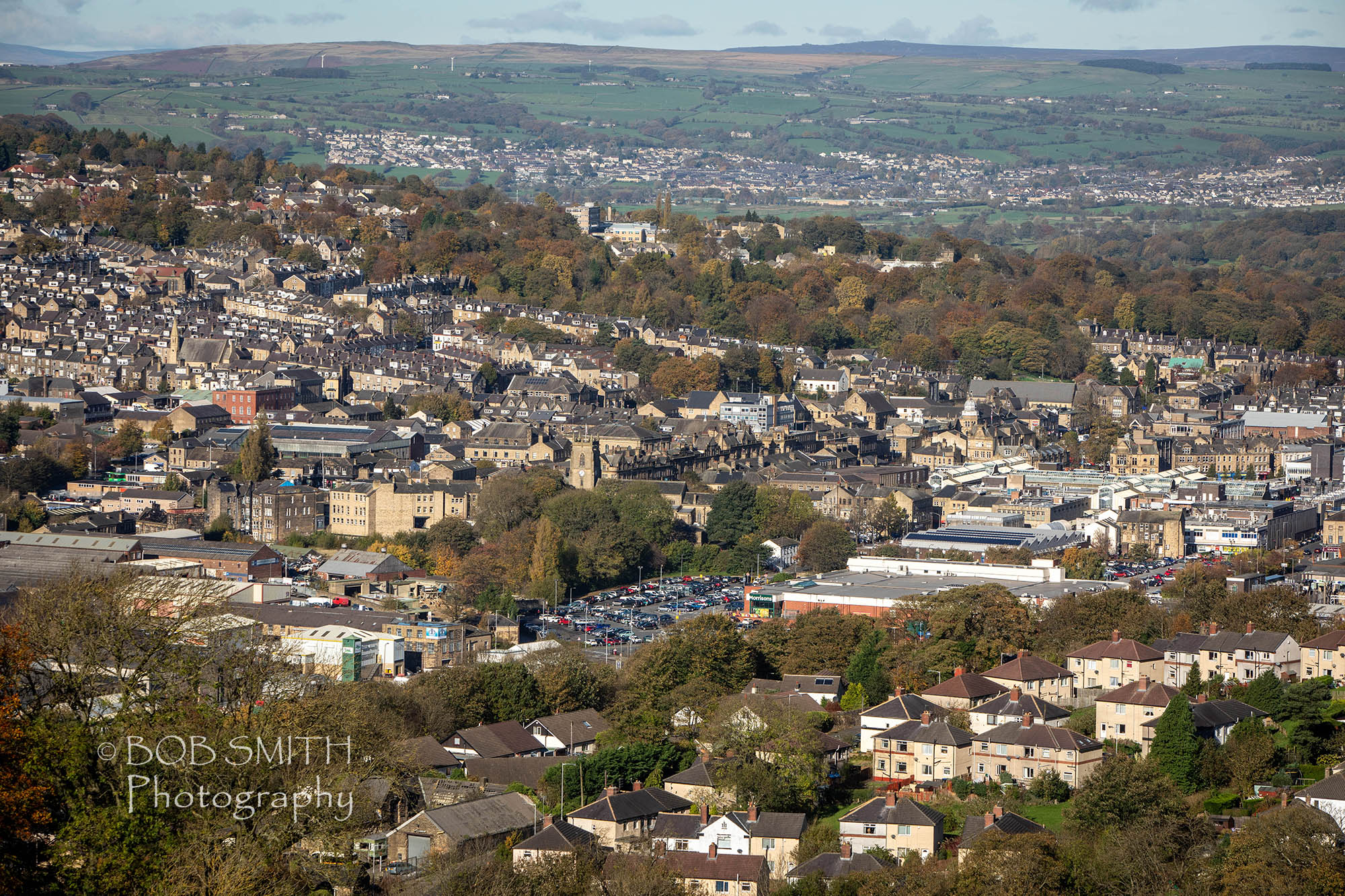 A view over Keighley