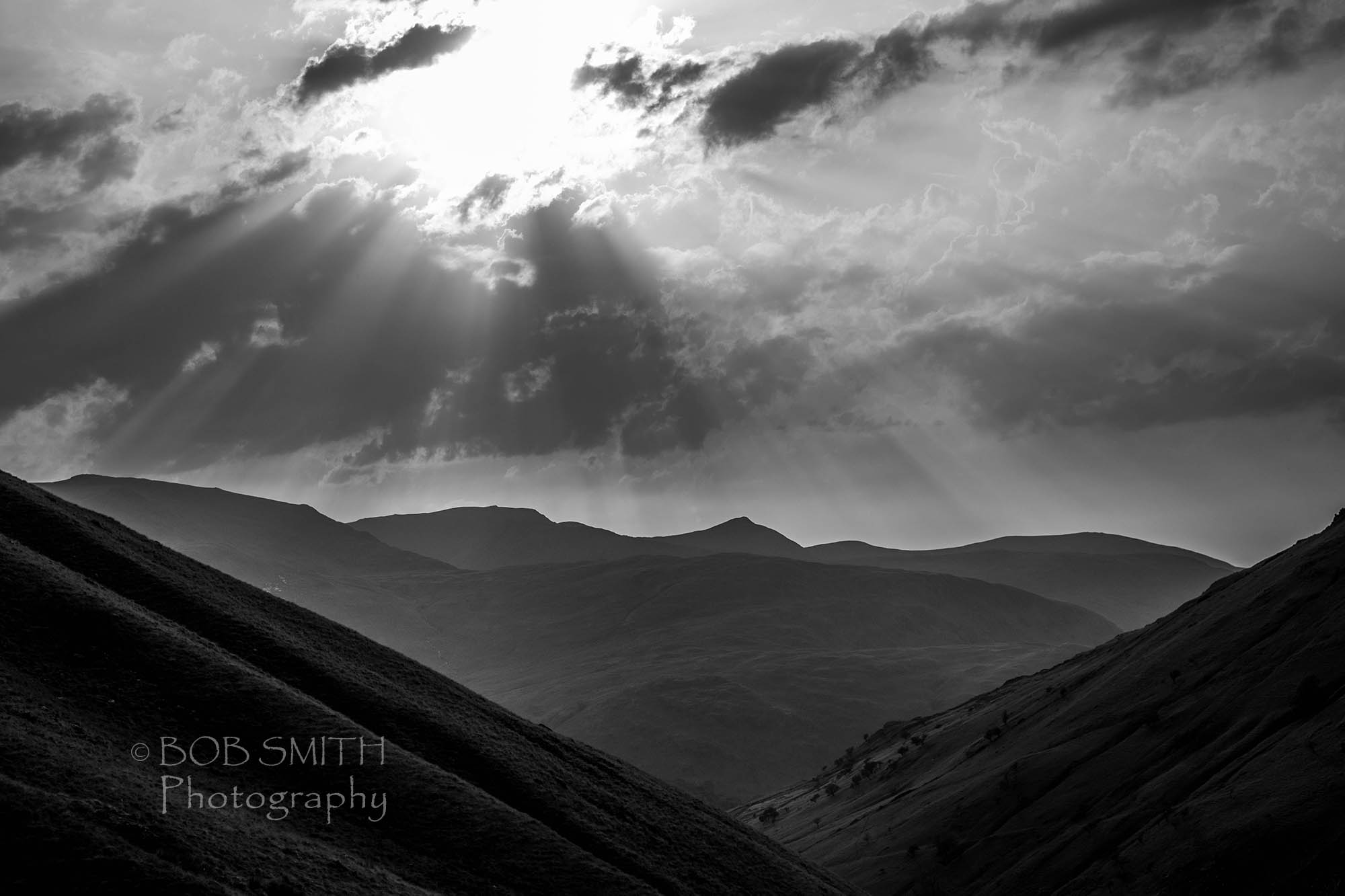 Sunset in the Lake District