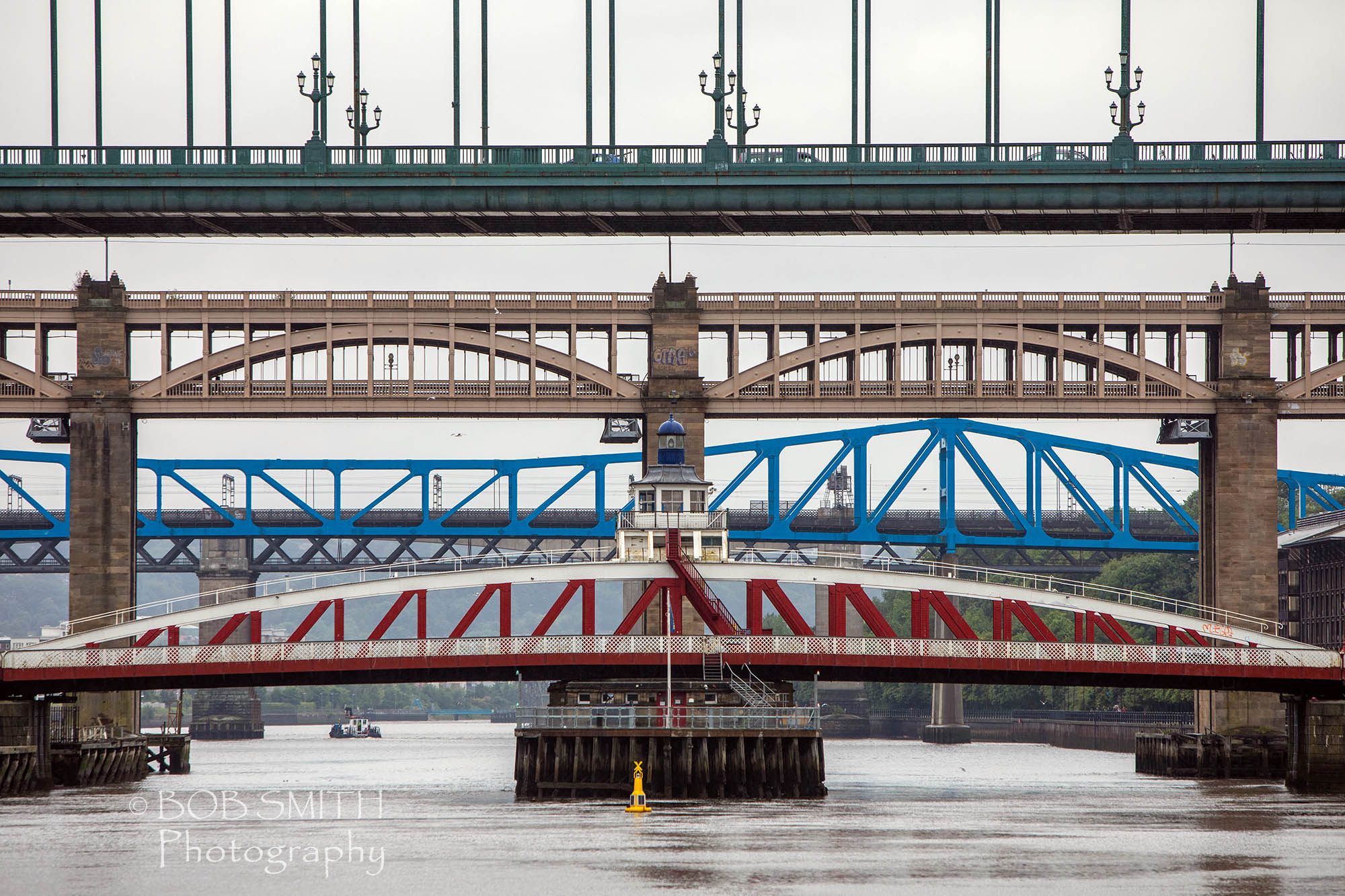 Bridges over the River Tyne, linking Newcastle and Gateshead