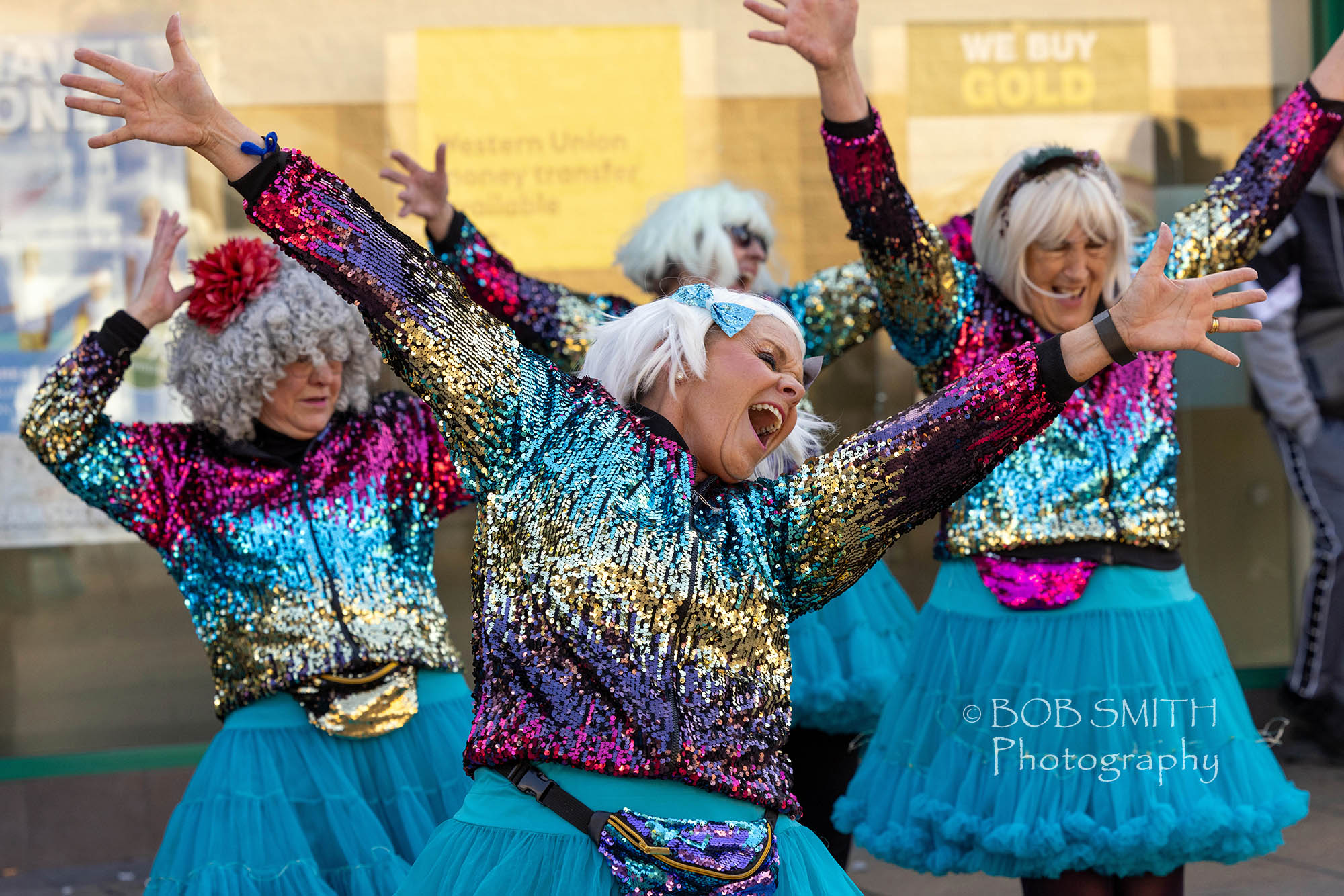 Bradford Belles take to the streets during Keighley Arts and Film Festival 2022