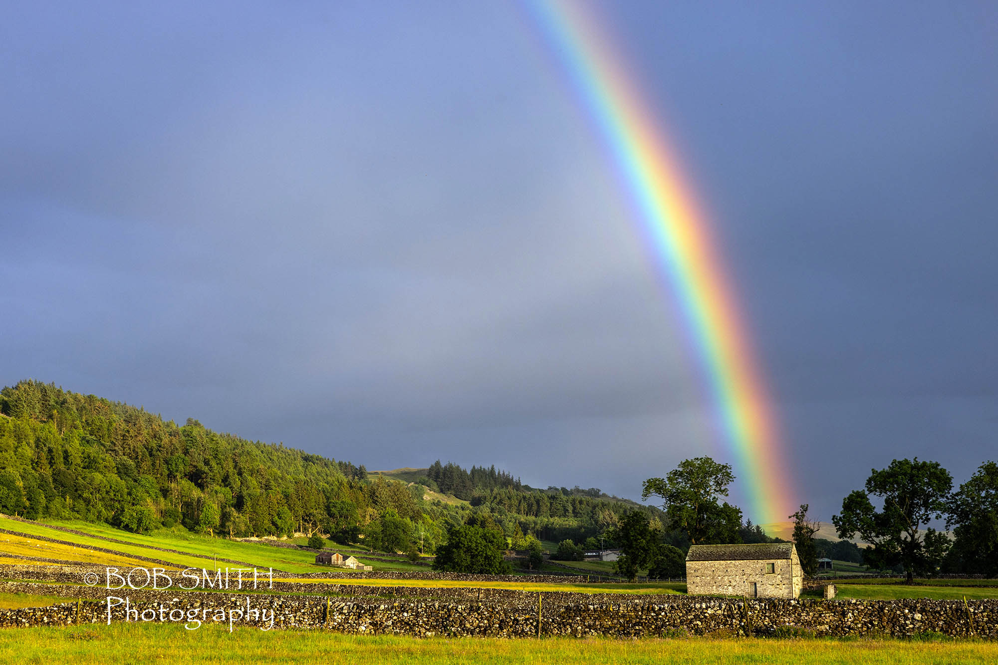 A rainbow at Kettlewell