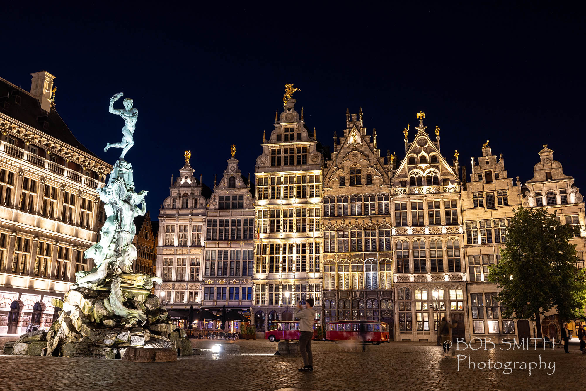 The Grote Markt in Antwerp, Flanders, Belgium