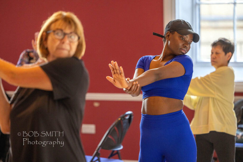 Women take part in the fitness classes at Keighley Healthy Living