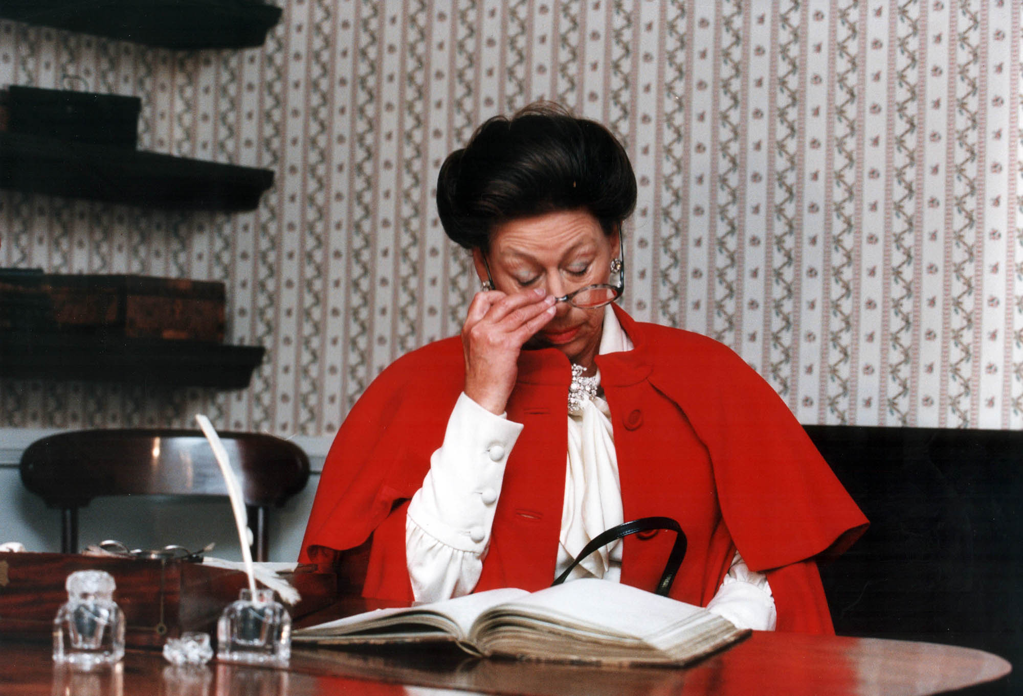 Princess Margaret visits the Brontë Parsonage Museum 