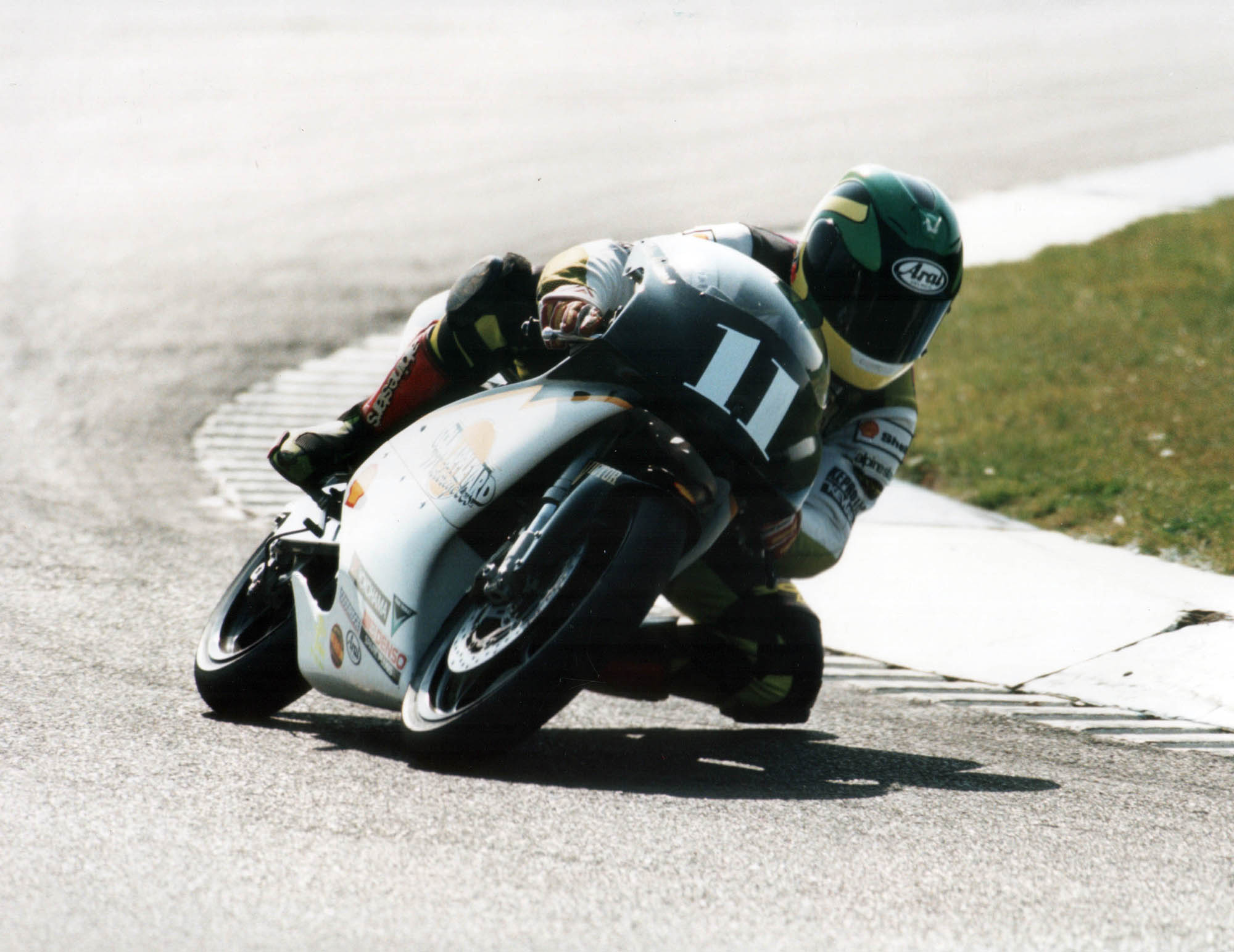 Robin Appleyard in action at Donington