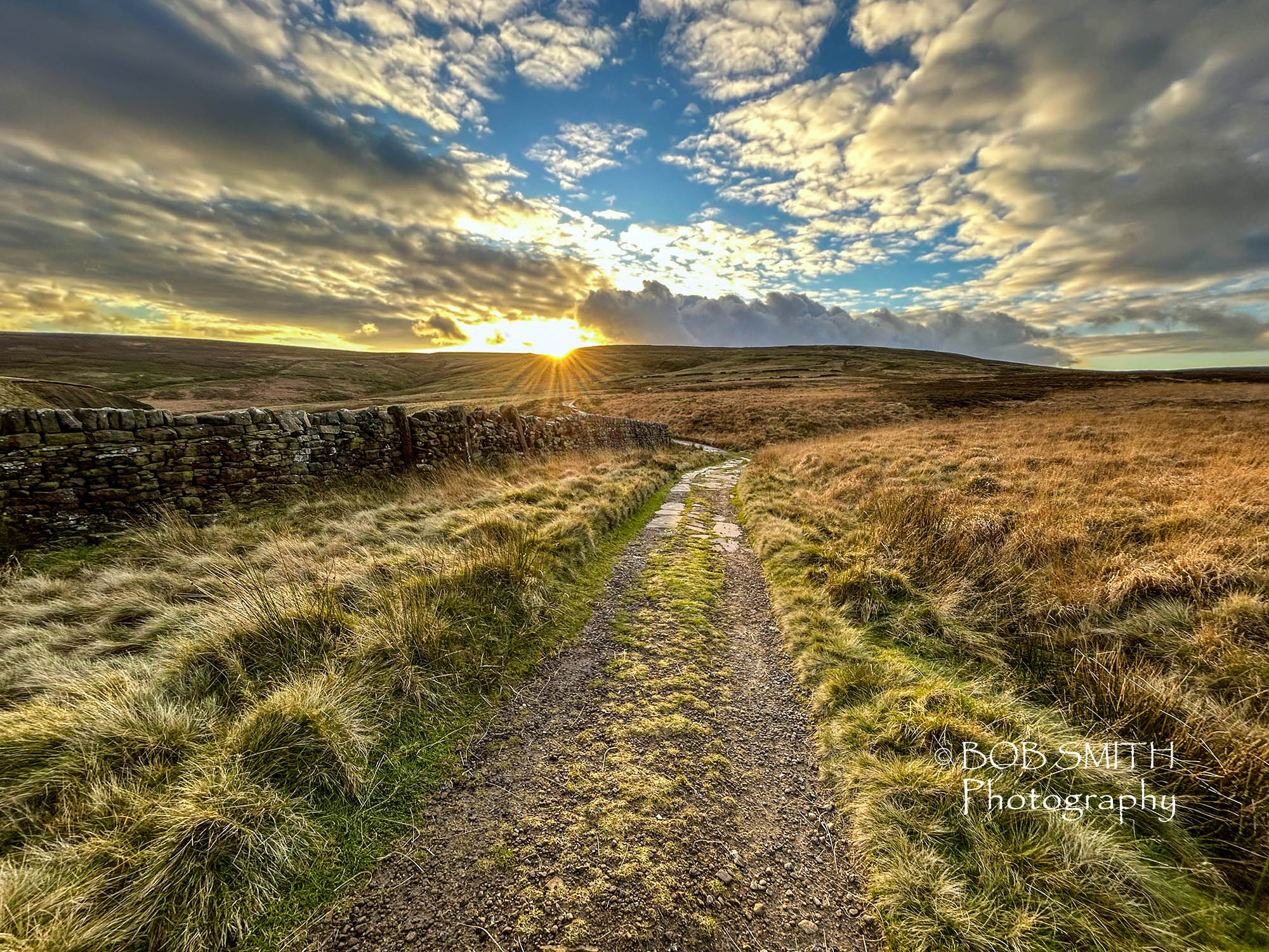 Brontë sunset