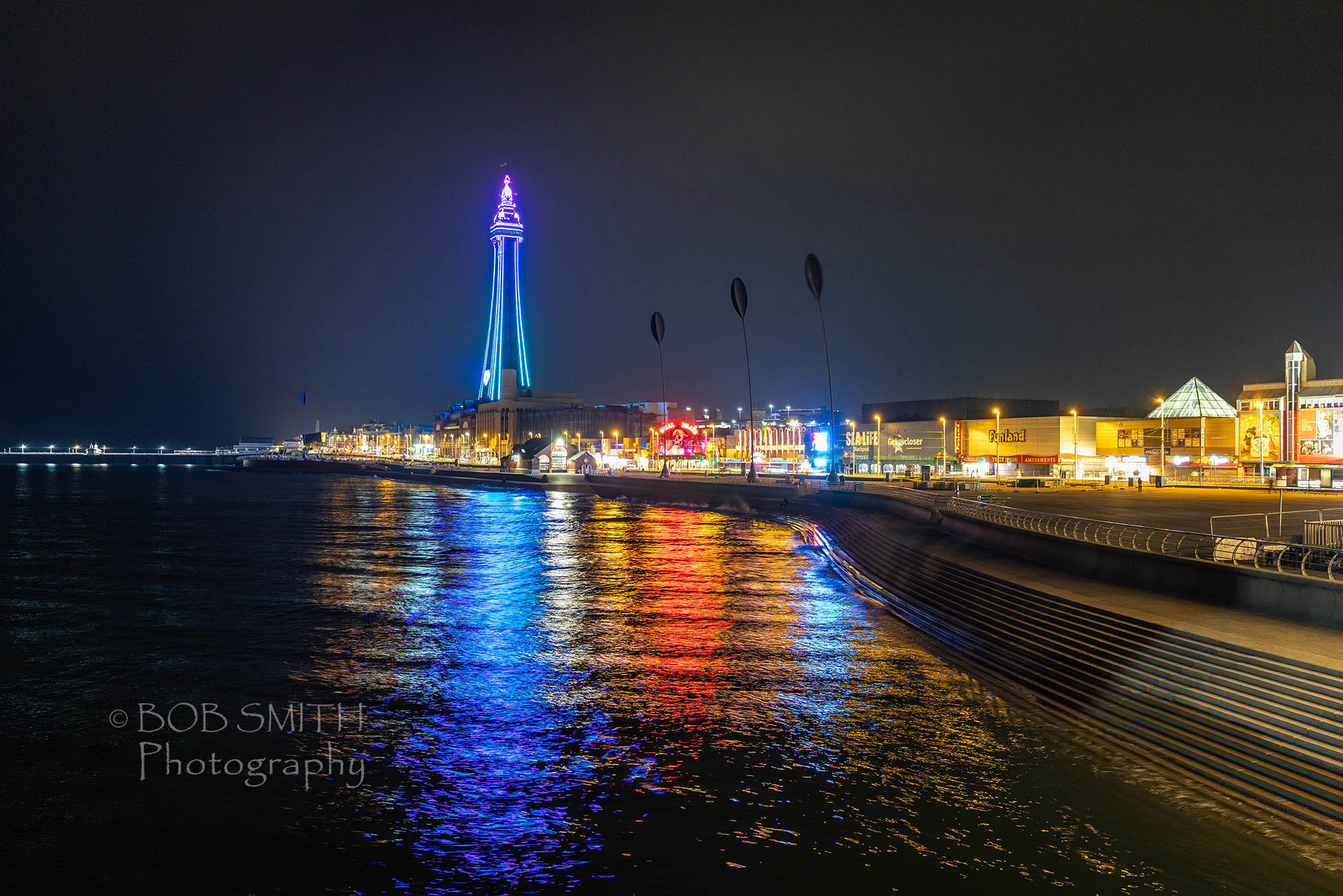 Blackpool by night