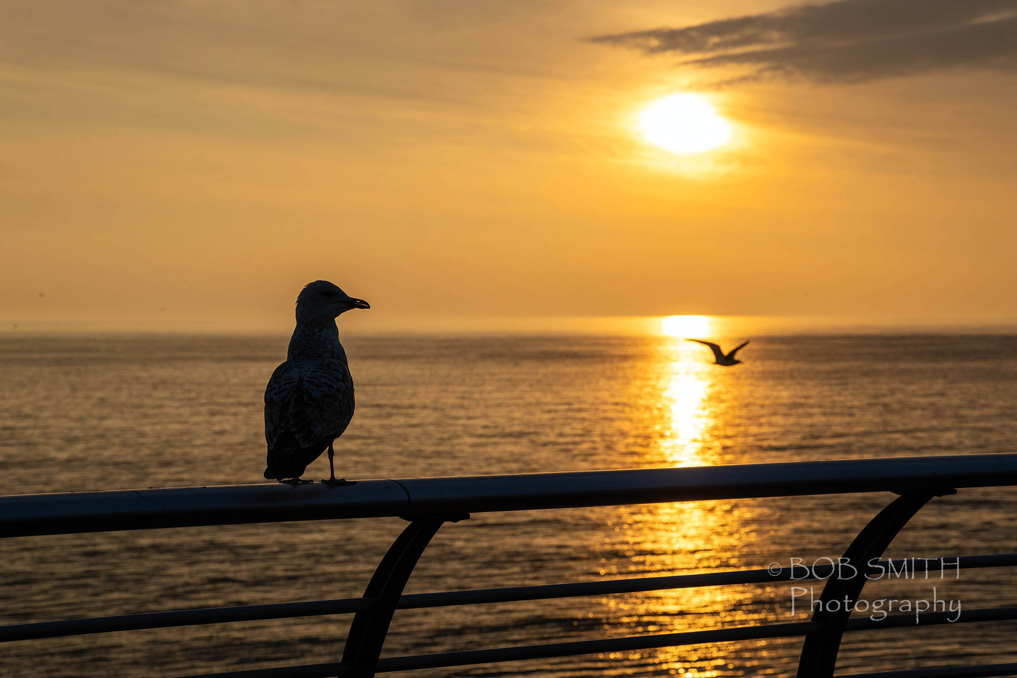 Sunset at Blackpool