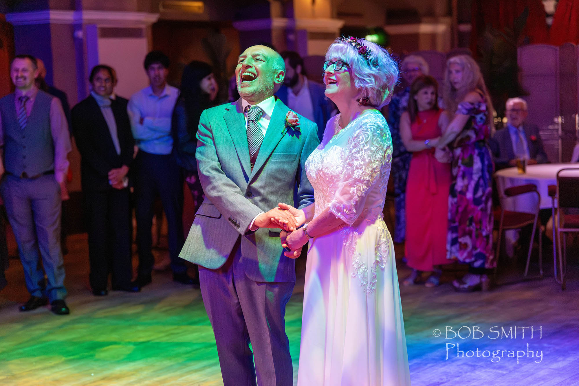 Steph and Riaz's ceilidh dance