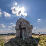 The Wild Uplands art on Penistone Hill, Haworth, part of the Bradford 2025 City of Culture events.