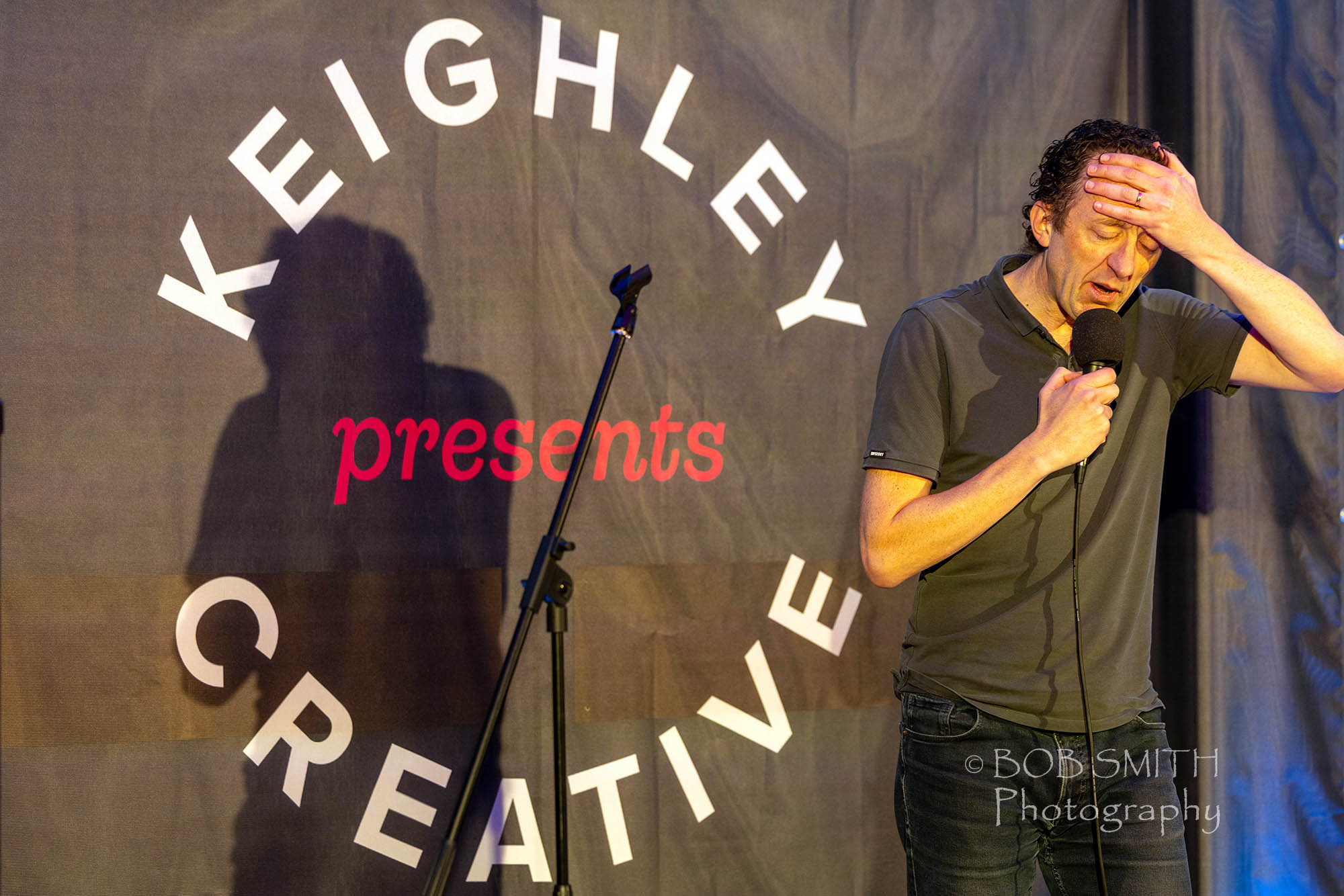 Keighley Creative comedy evening.