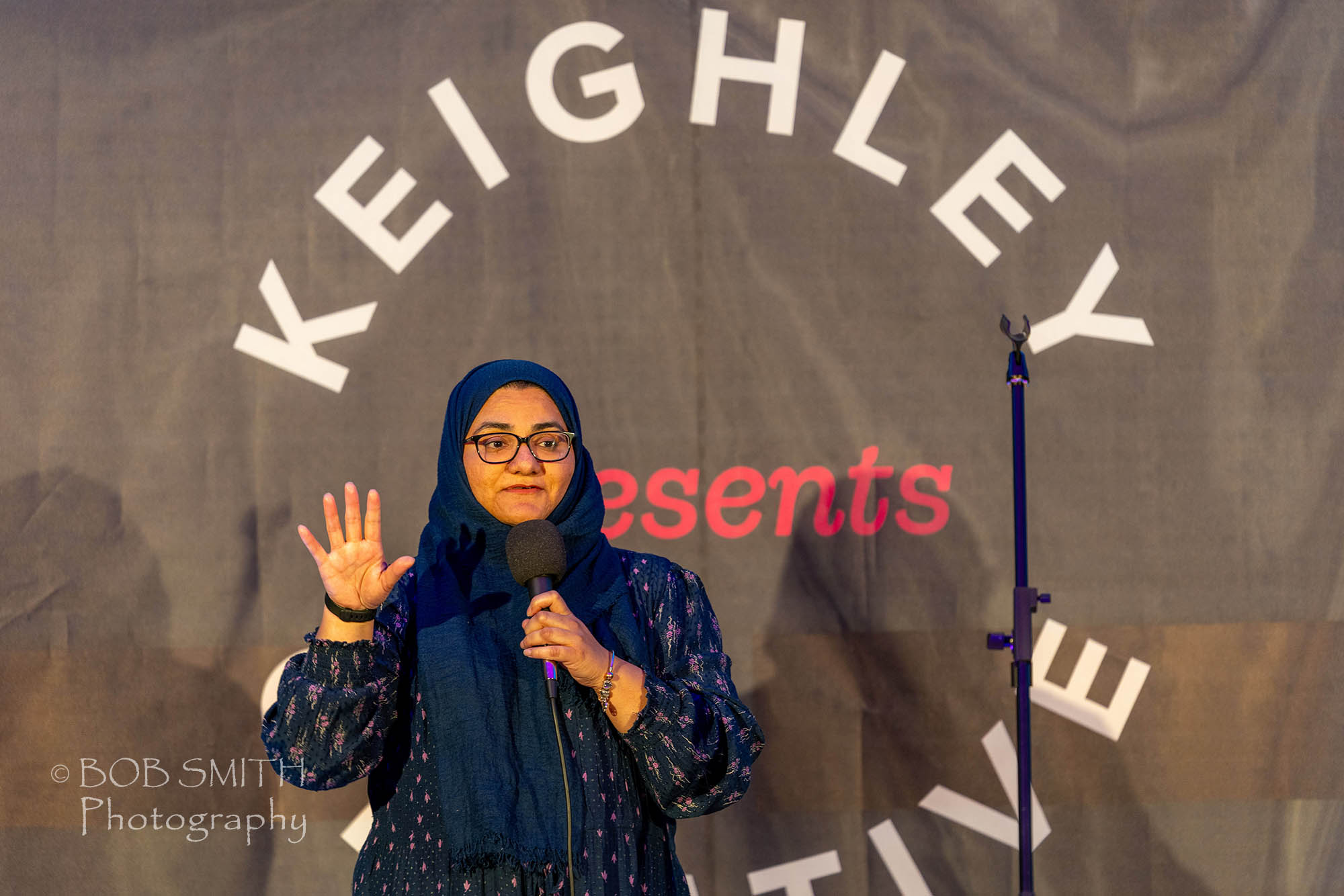 Keighley Creative comedy evening.