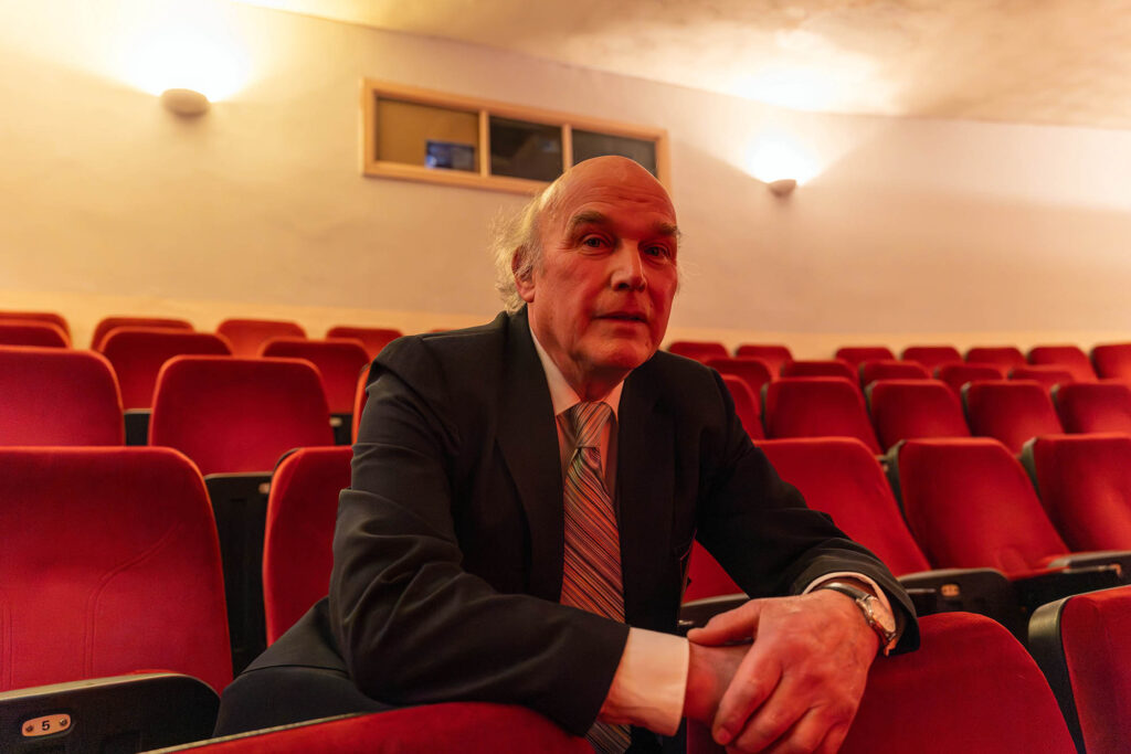Charles Morris, owner of the Picture House cinema in Keighley