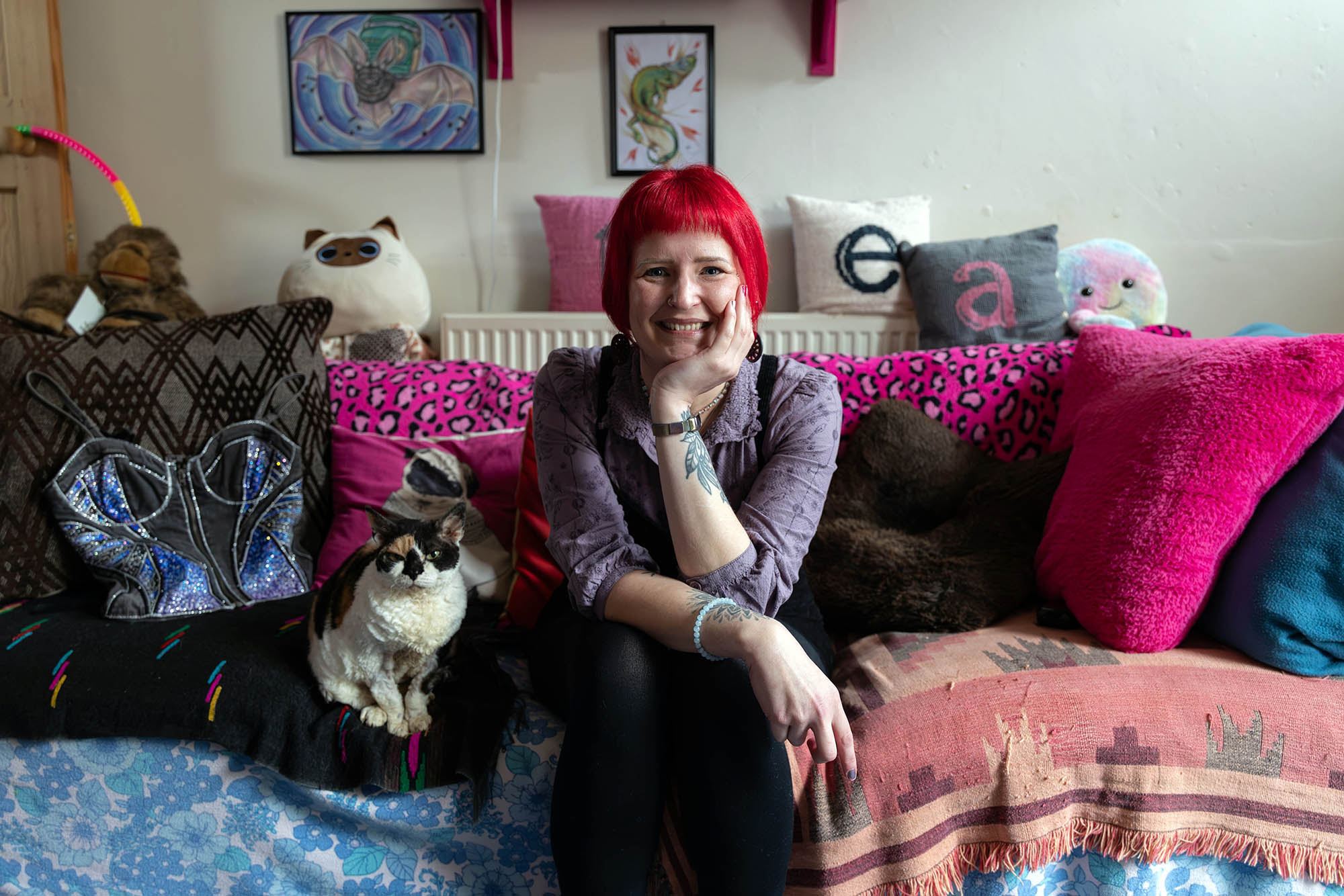 Culture Club wardrobe manager Sarah Nowell