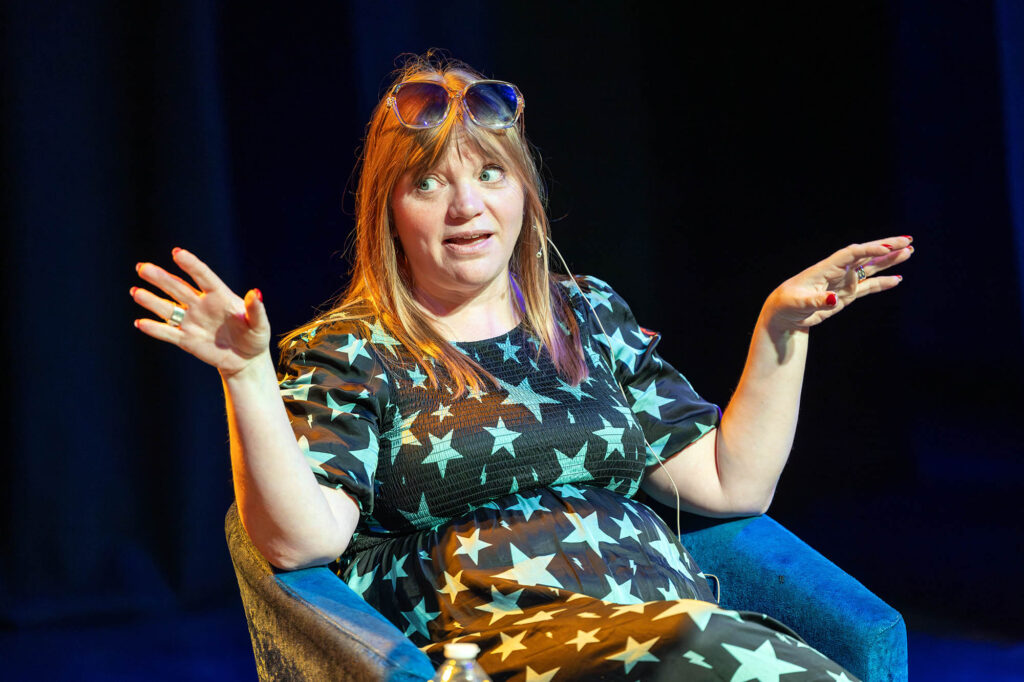 Kate Bottley in coversation