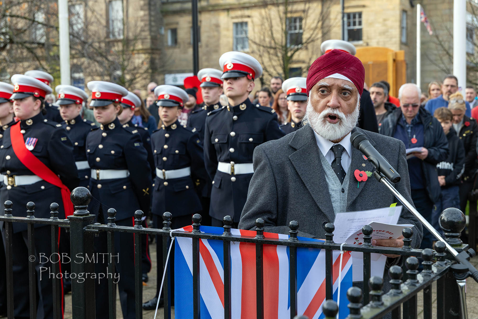 Keighley Remembrance Day, 2025.