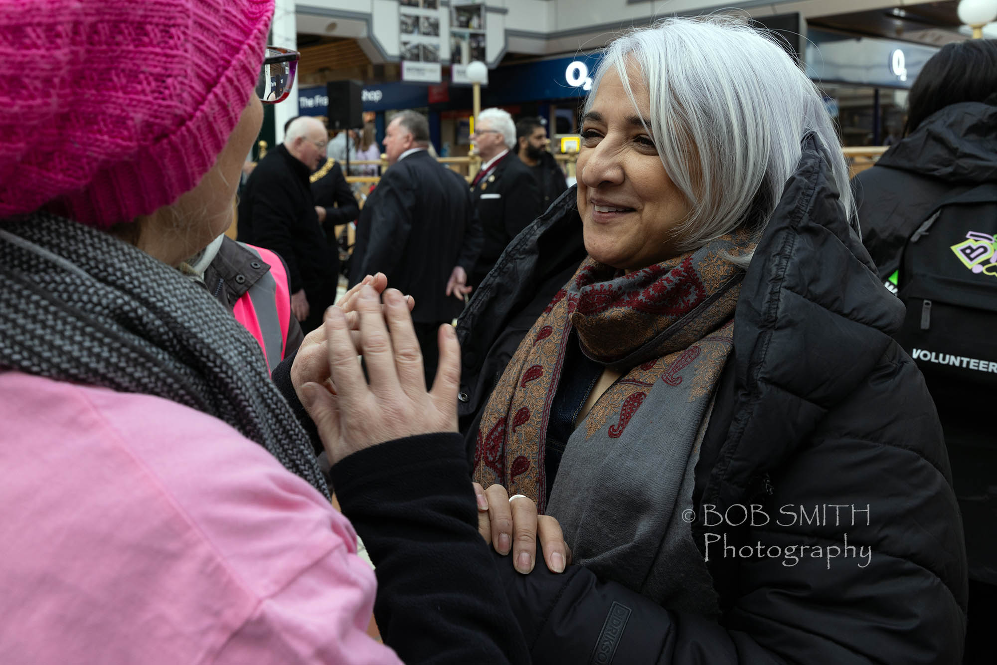 Shanaz Gulzar at the Keighley event launching Bradford 2025