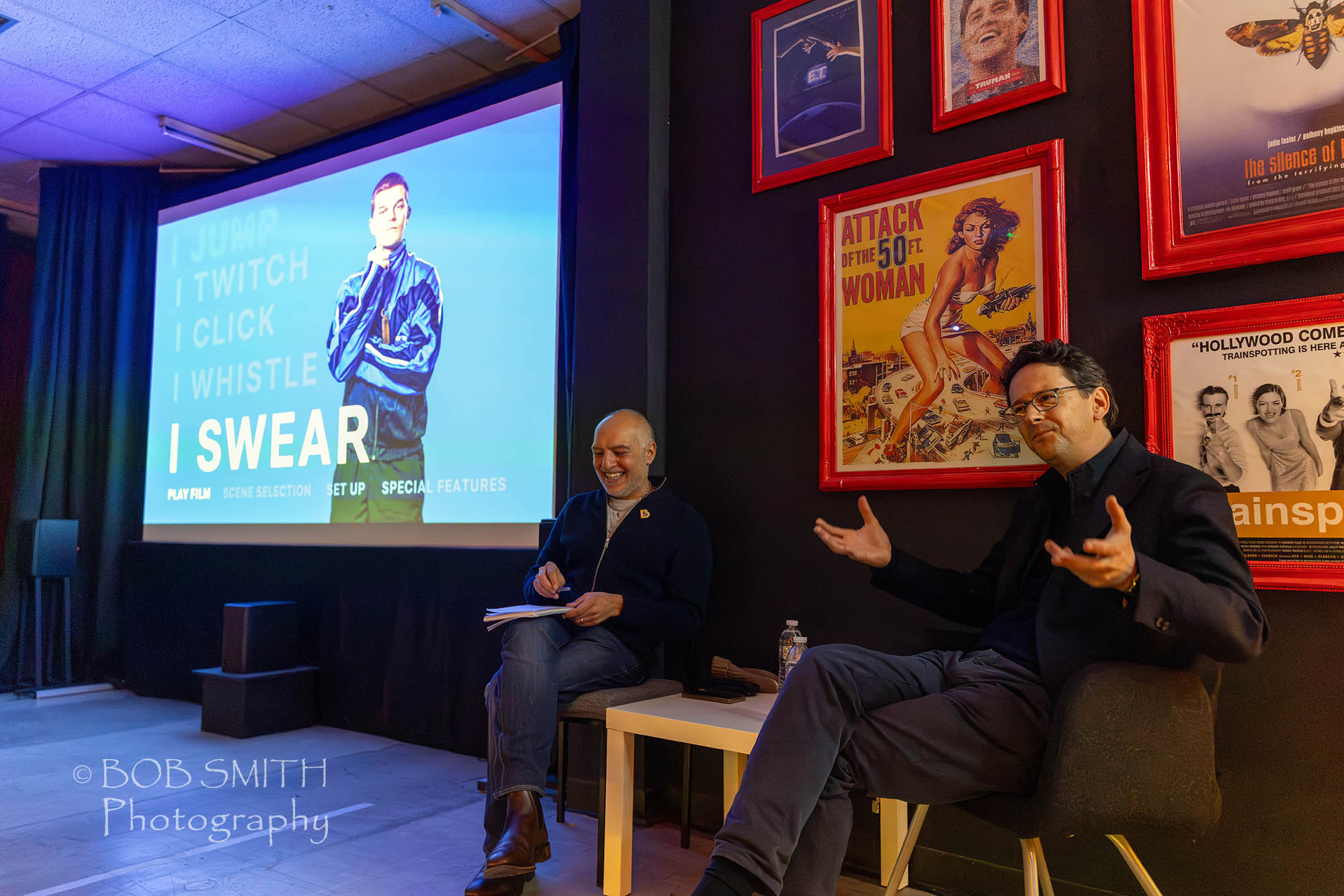 Keighley Creative I Swear screening with producer Piers Tempest