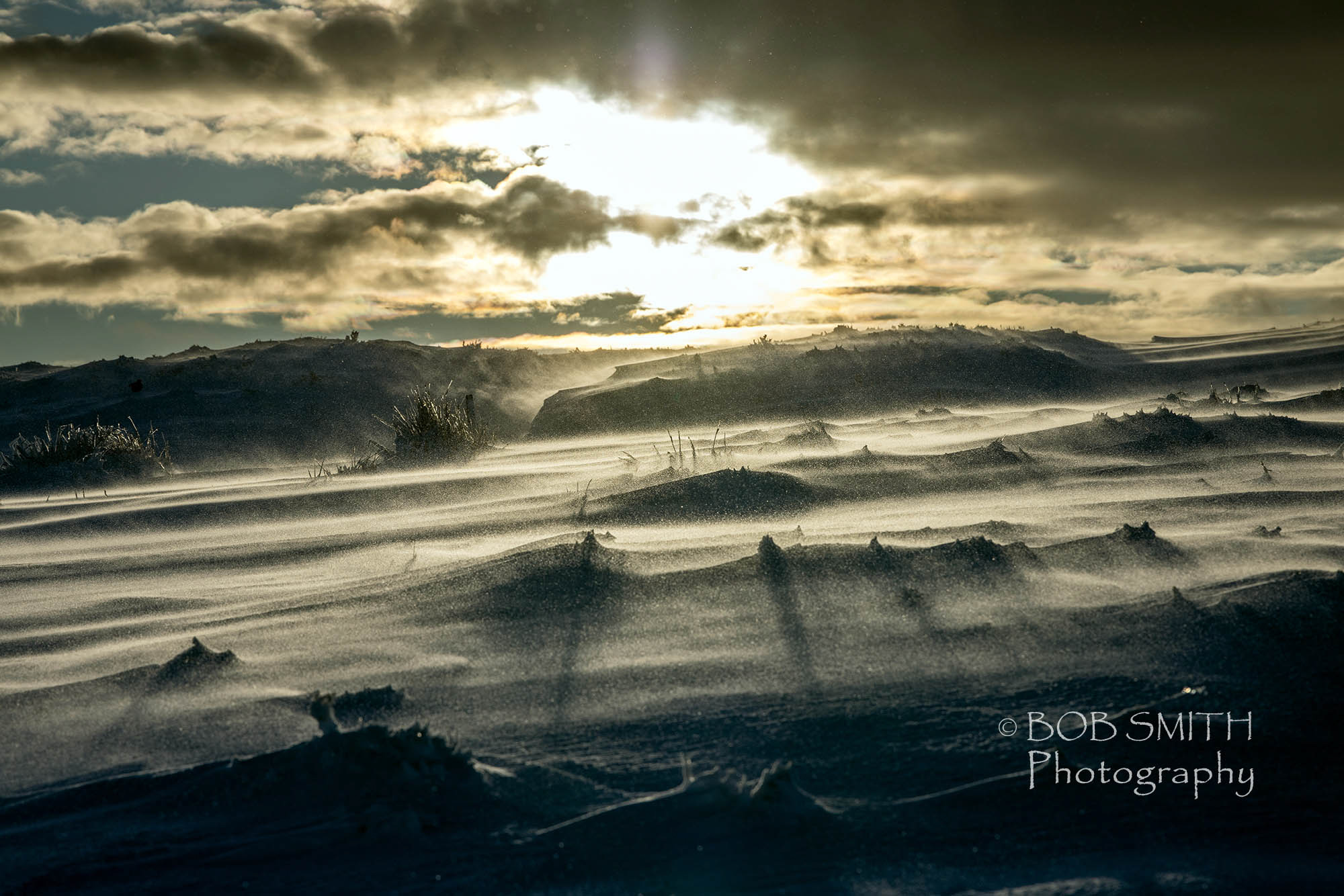 Winter on Oakworth Moor.