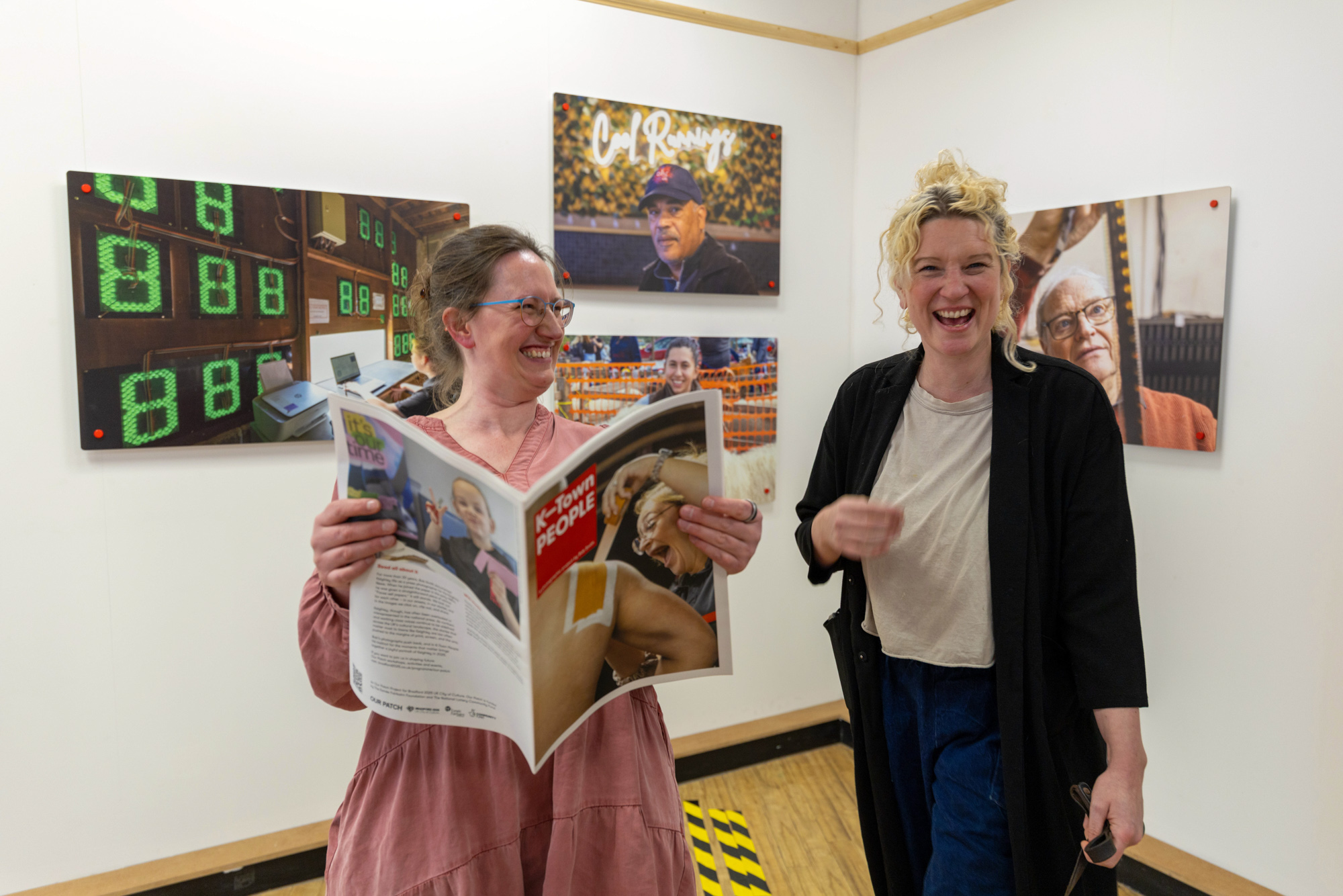 Gemma and Aimee at the launch