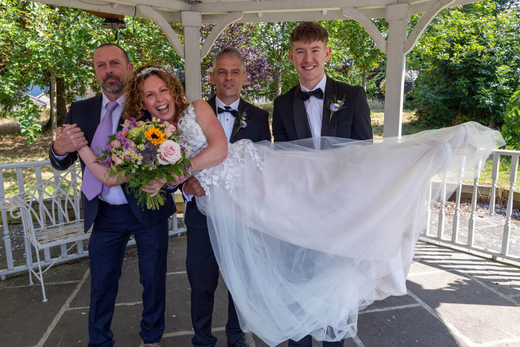 Wedding: Charlotte Westerman and Rob Grillo at Steeton Hall, Keighley
