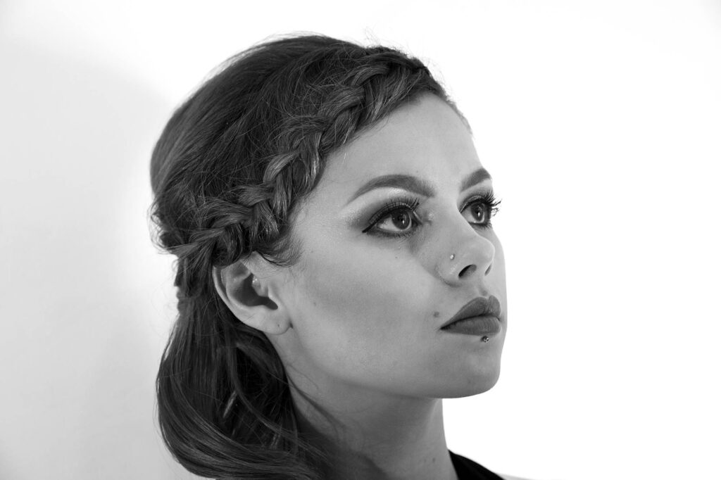 Hair salon headshot.