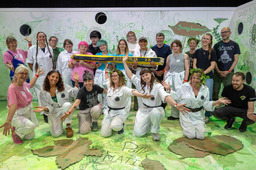 Keighley Creative Mega Drawing Box at The Beacon.