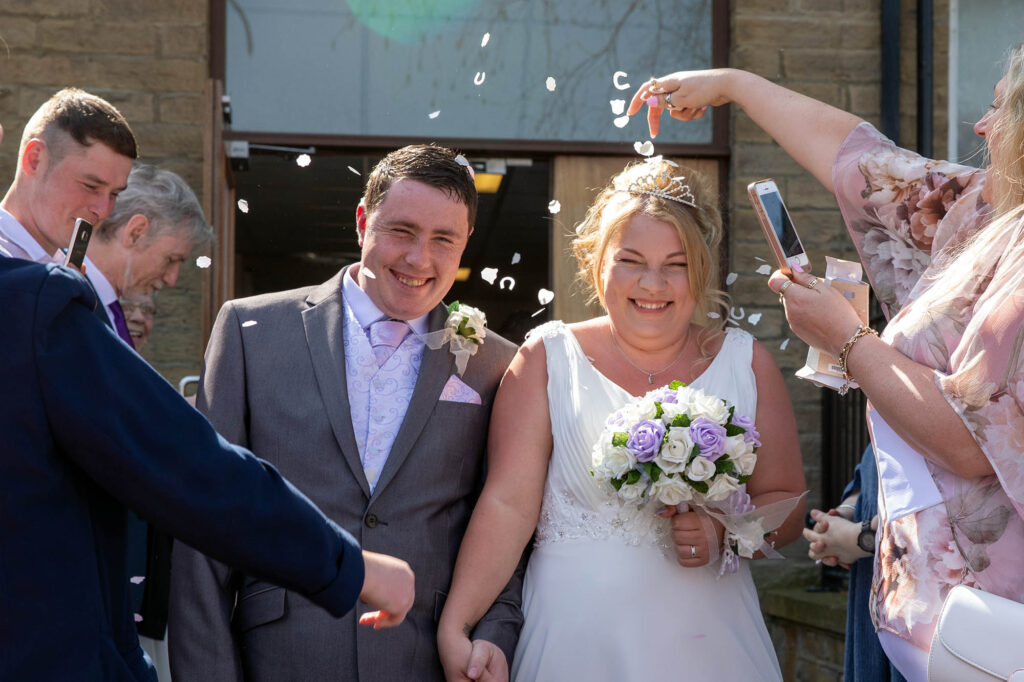 Wedding in Keighley, West Yorkshire