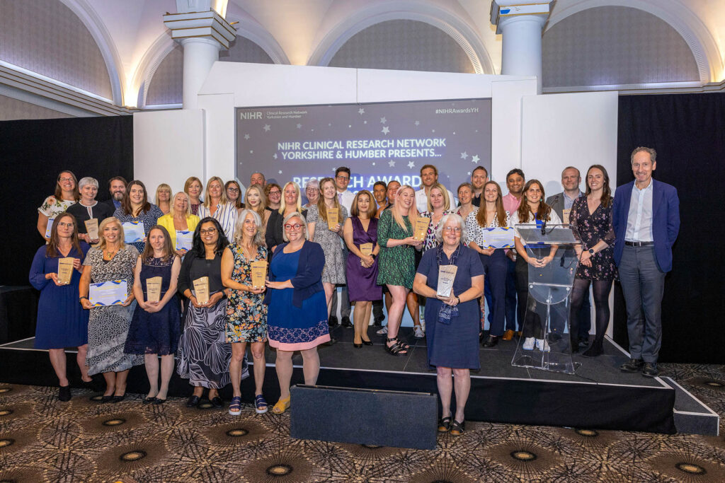Clinical Research Network Yorkshire and Humber research awards event, held at Queens Hotel, Leeds