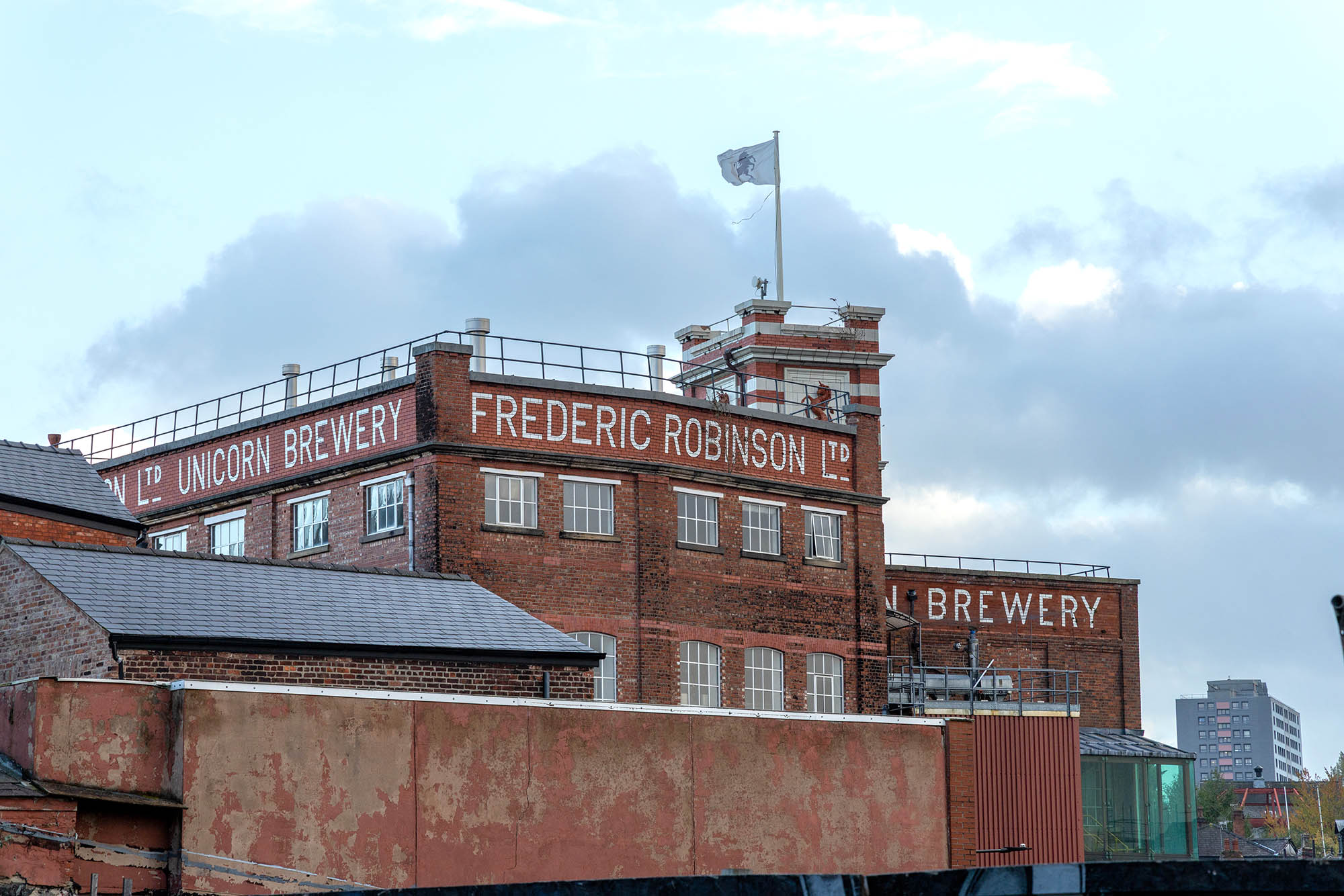The original Robinson's brewery. in Stockport